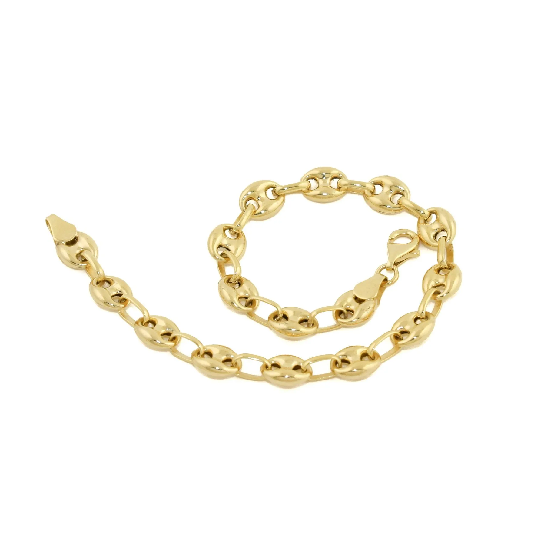 14k x 4mm Gucci Puff Midi Bracelet
