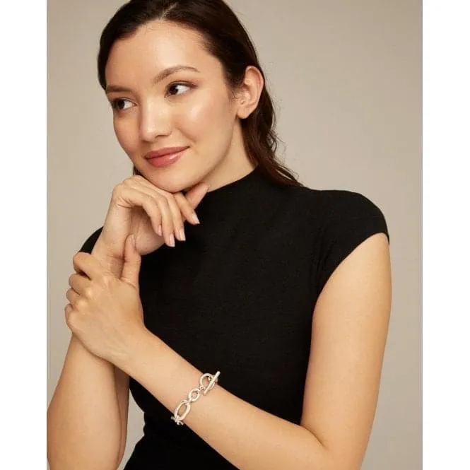 18K Gold Plated Cheerful Large Bracelet PUL2360ORO0000L