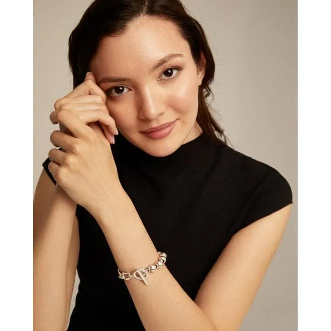18K Gold Plated Cheerful Large Bracelet PUL2360ORO0000L
