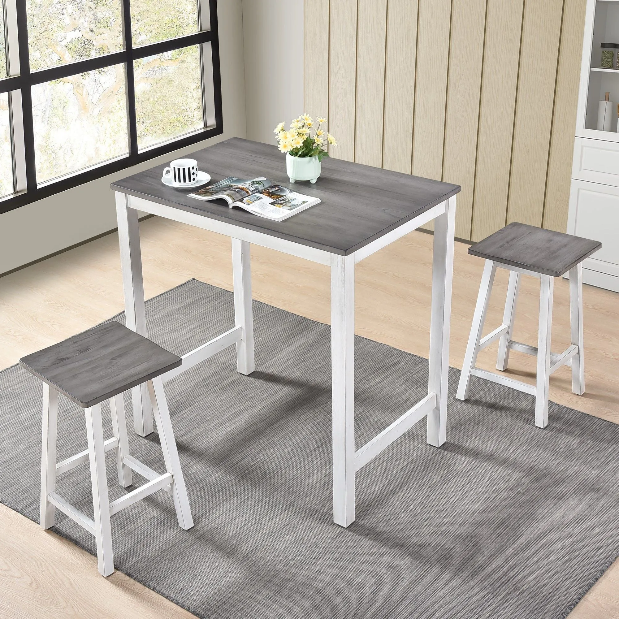 3 Pieces Counter Height Set by Couch.com