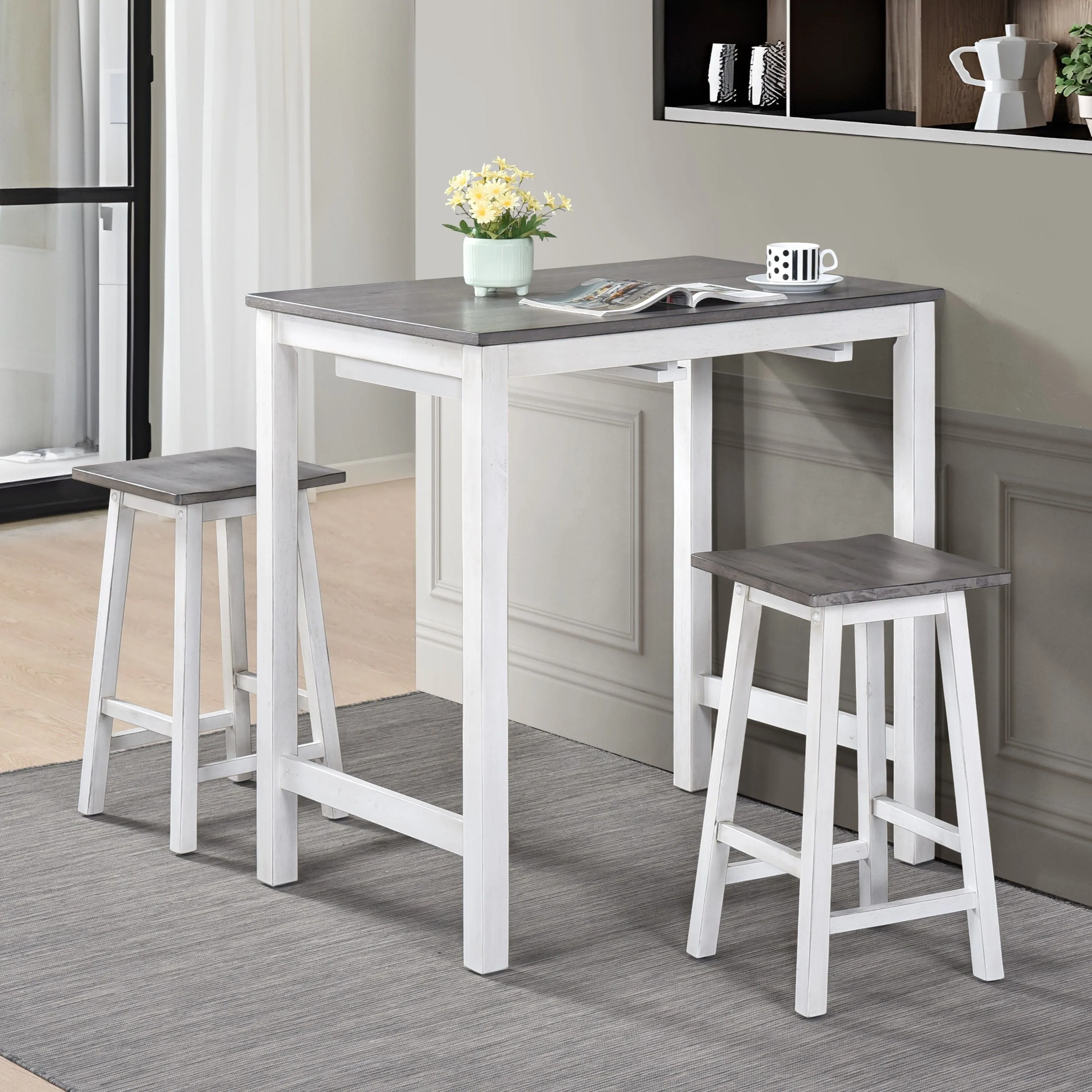 3 Pieces Counter Height Set by Couch.com