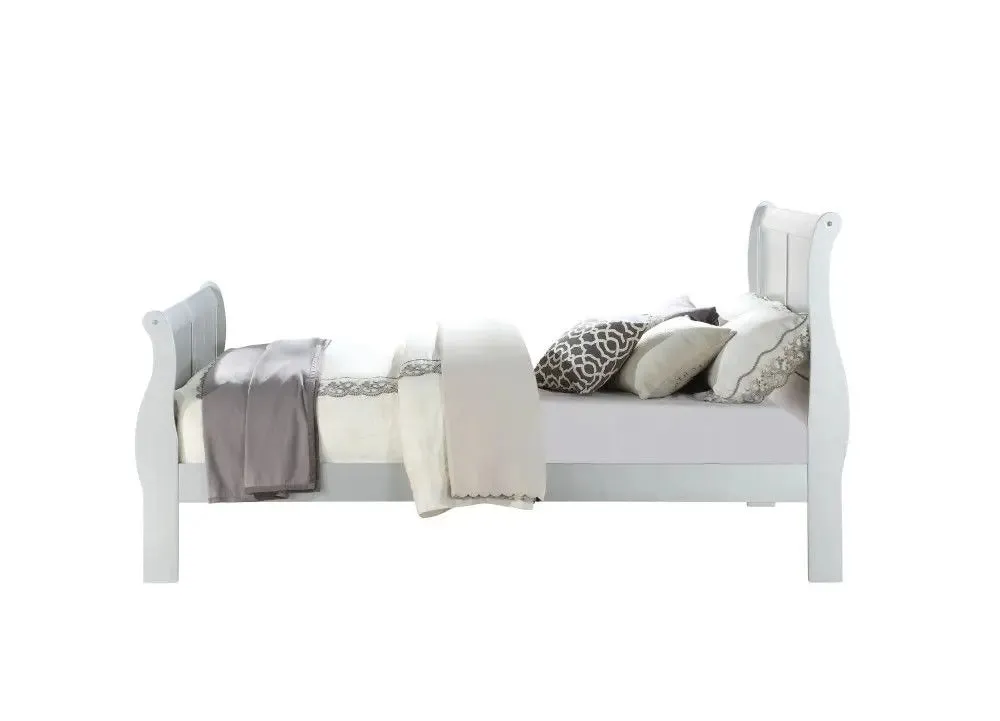 Araceli King Bed, Platinum