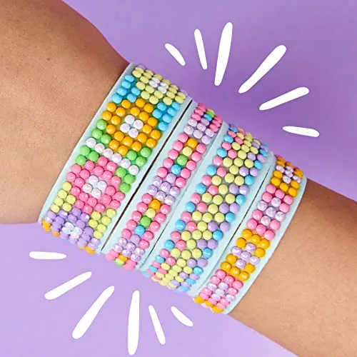 Blingle Bands DIY Gem Friendship Bracelet, 8 Band Deluxe Studio - Arts & Craft Activity for Ages 7 and Up, Multicolor (25204)