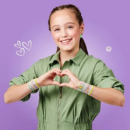 Blingle Bands DIY Gem Friendship Bracelet, 8 Band Deluxe Studio - Arts & Craft Activity for Ages 7 and Up, Multicolor (25204)