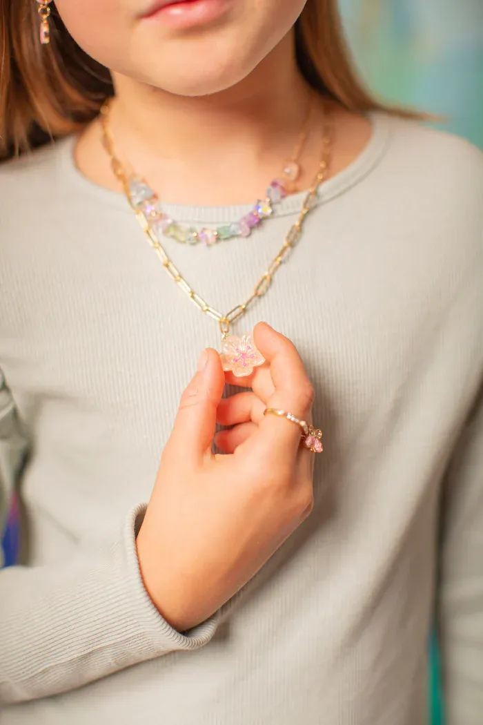 Chic Garden Gem Necklace