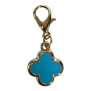 Dubois Cheval Braid Charm - Blue Clover