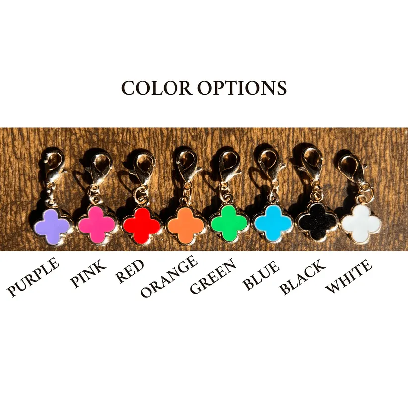 Dubois Cheval Braid Charm - Blue Clover