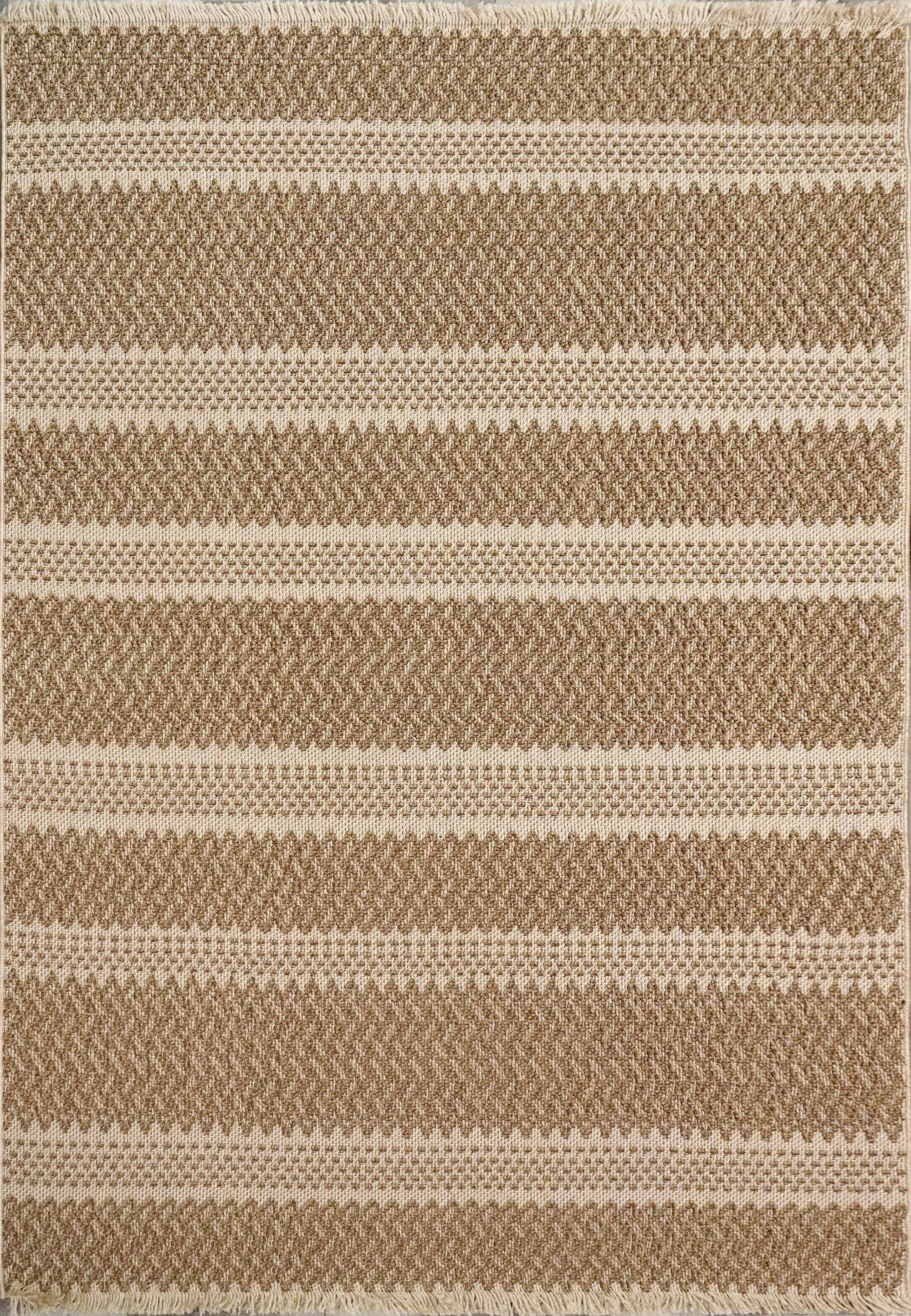 Dynamic SEVILLE 3613 Machine-Made Striped Modern Area Rug