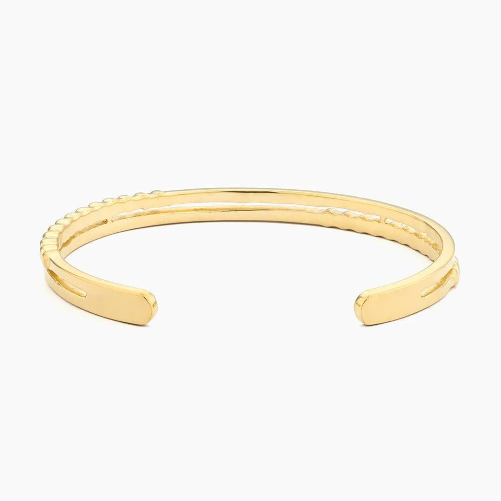 Ella Stein Change It Up Cuff Bracelet in Gold
