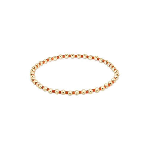 Enewton - Hope Grateful Bracelet - Bright Orange