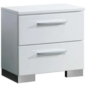 Furniture of America Clementine 2-Drawer Nightstand CM7201N