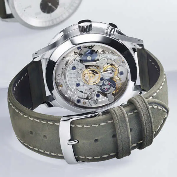 HABRING² Doppel 38 Salmon Sub & Salmon Dial