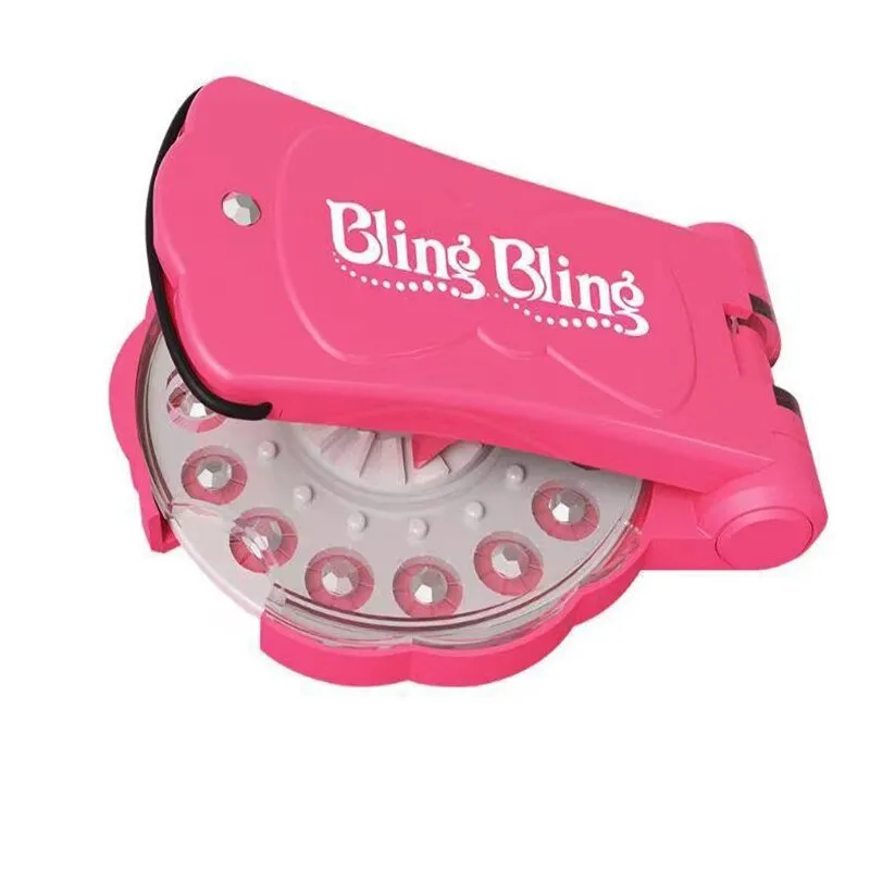 Hair Bling Stamp- Girls Glam Collection   180 Colorful Gems
