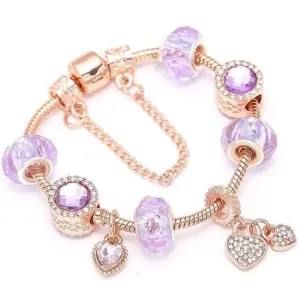 Heart Charms Bracelet