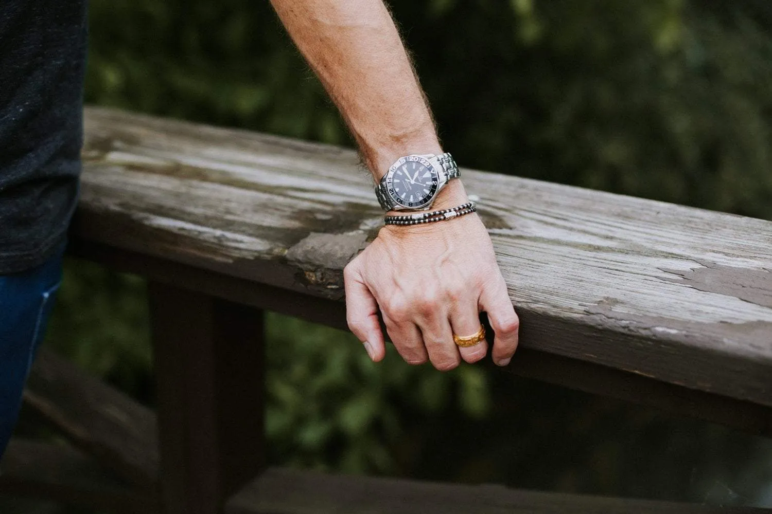 Hill Tribe Silver Bracelet for Men
