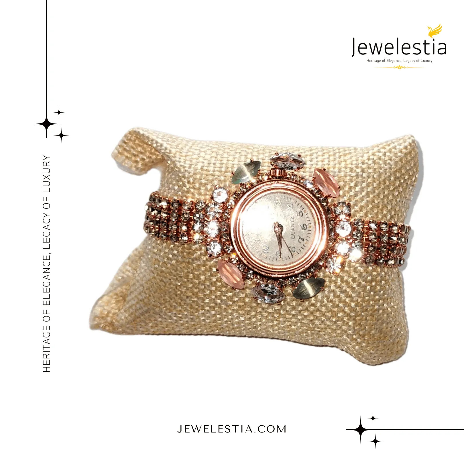 Jewelestia Vintage Elegance Bracelet Watch