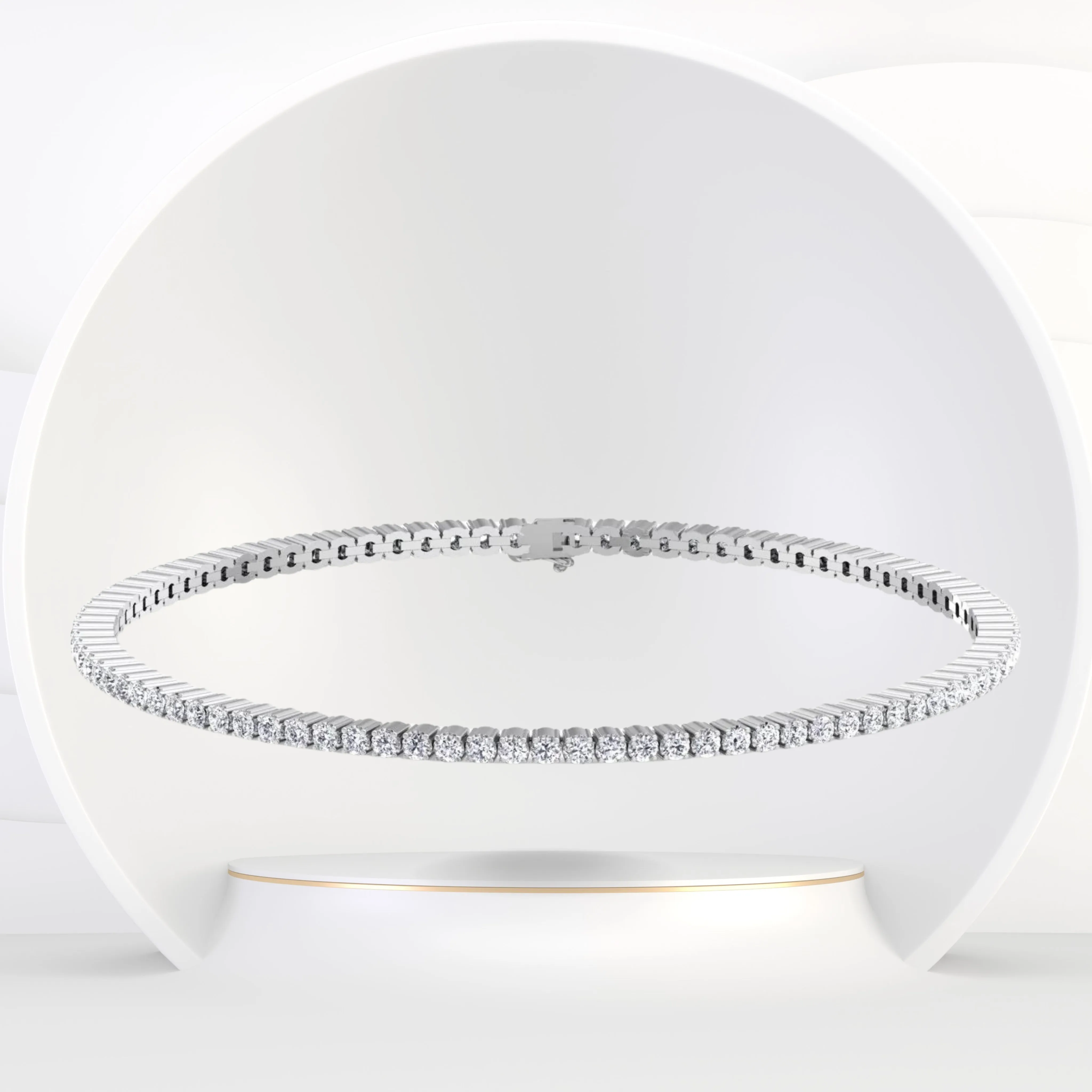 Men's Diamond Tennis Bracelet