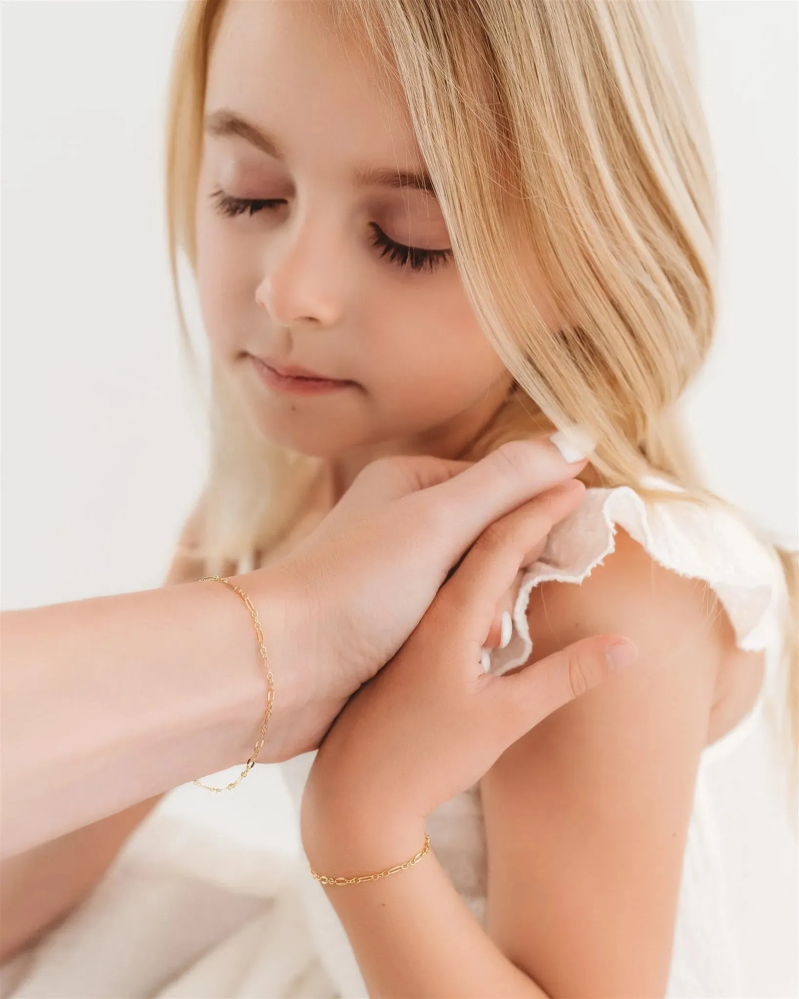Mommy & Me Stella Bracelet - 14K Gold Filled