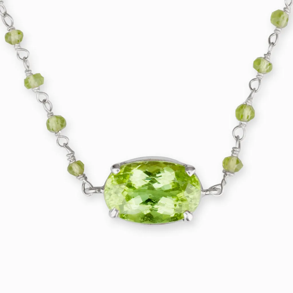 Peridot Beaded Bracelet