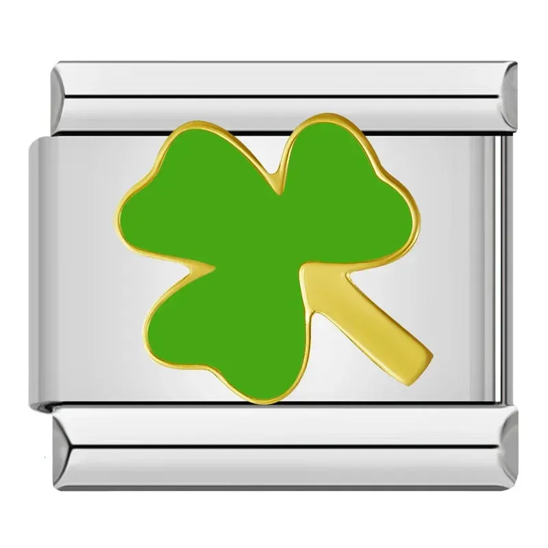 Pretty Flower Charms Links for Italian Charm Bracelet - Customize your bracelet adding a colofrull flower to your bracelet.