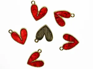 Red Heart Charms