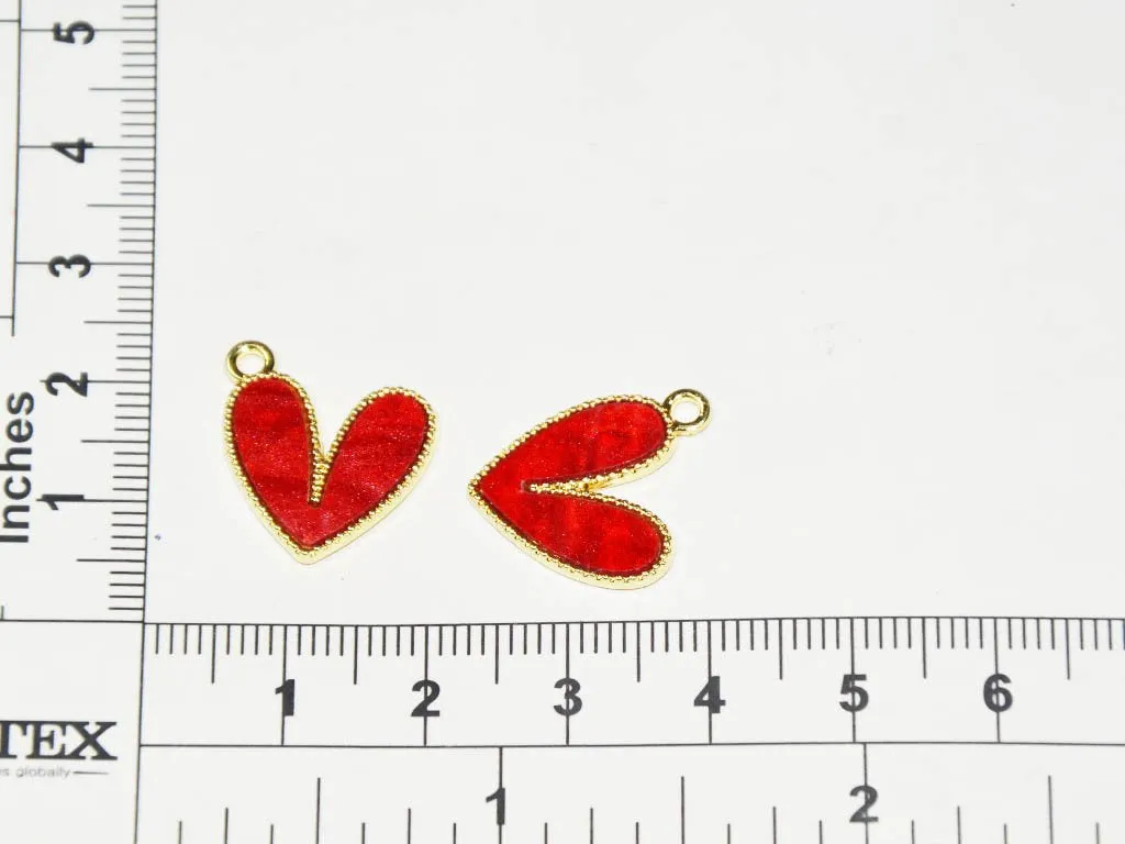 Red Heart Charms