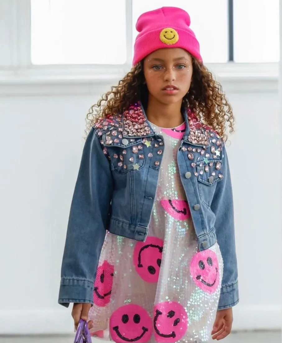 Sparkle Queen Gem Denim
