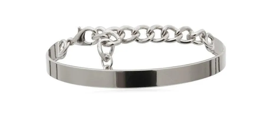 Womens Silver Boho Thick Charm Bracelets 4Pc Set Bangles
